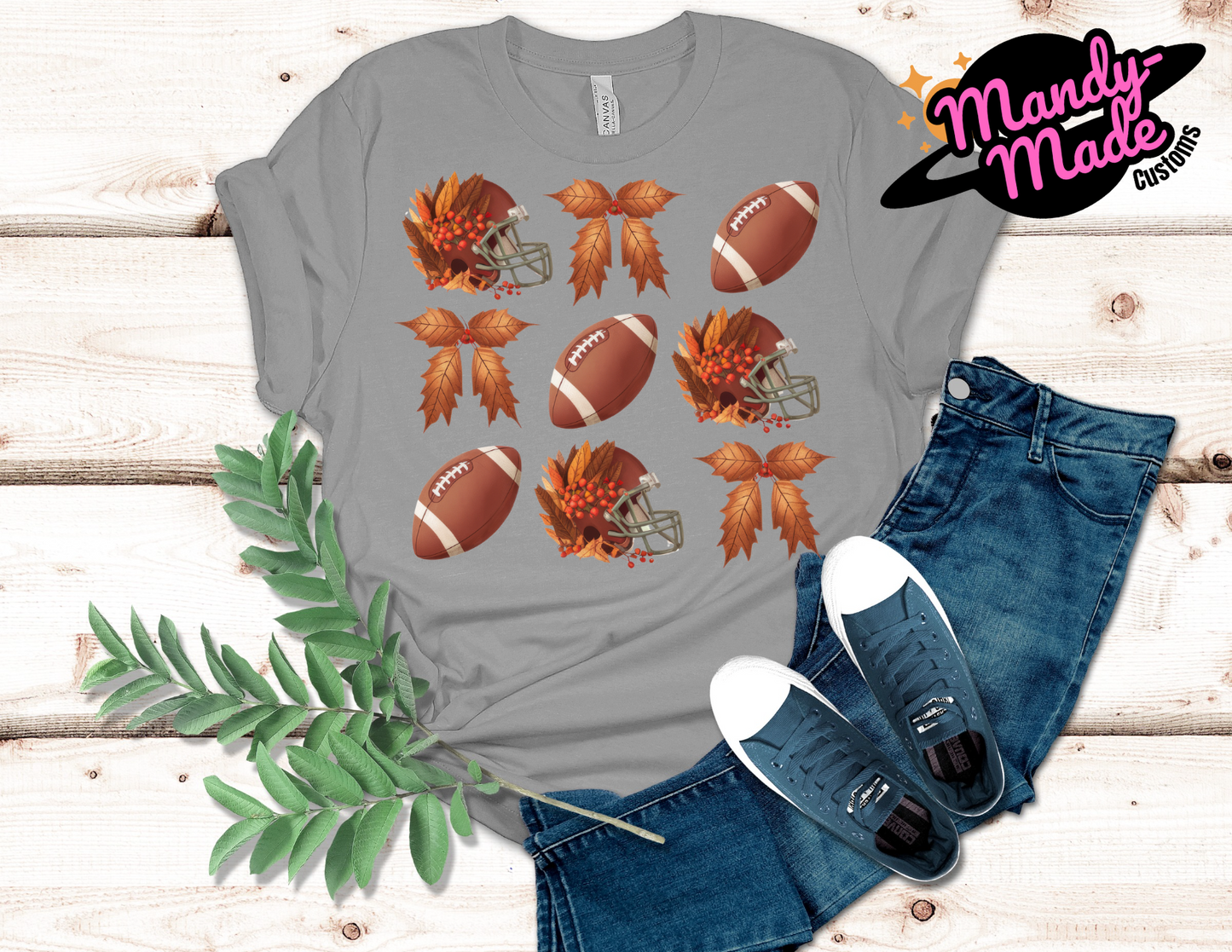 Fall Football Collage
