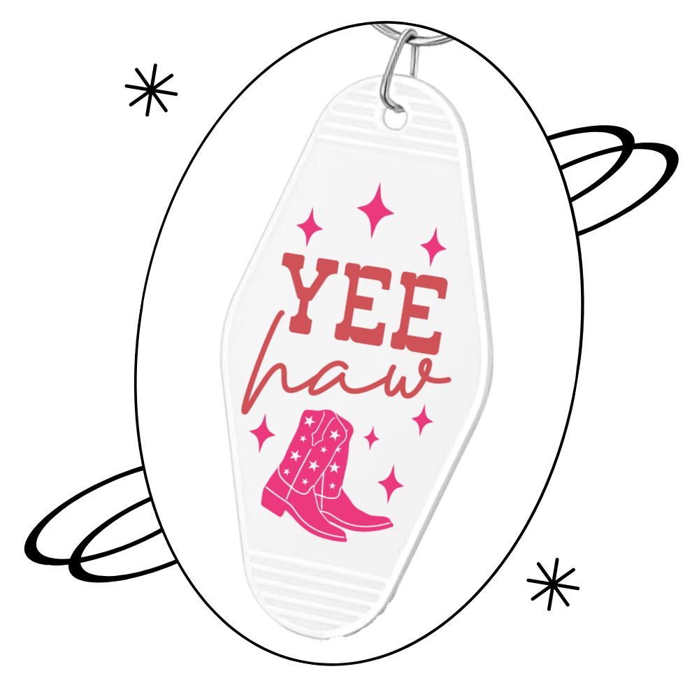 Western Hotel Keychains