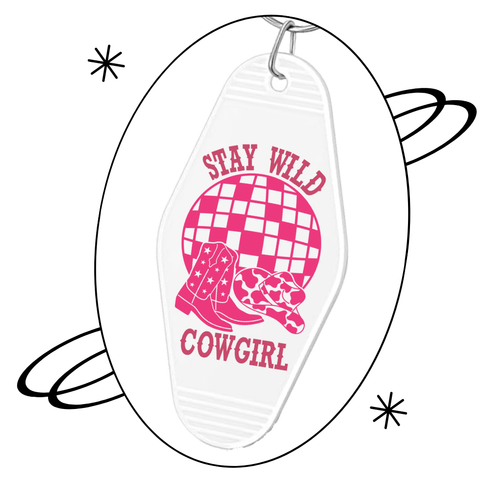 Western Hotel Keychains