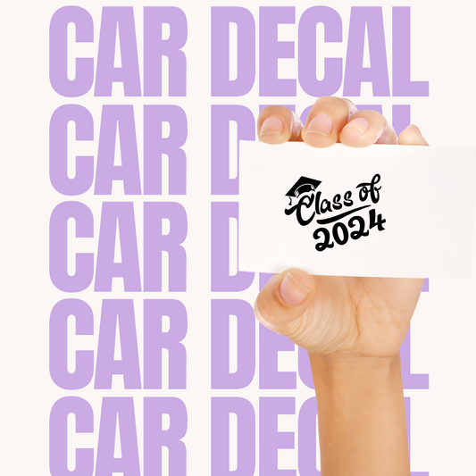 Class Of 2024 Decal