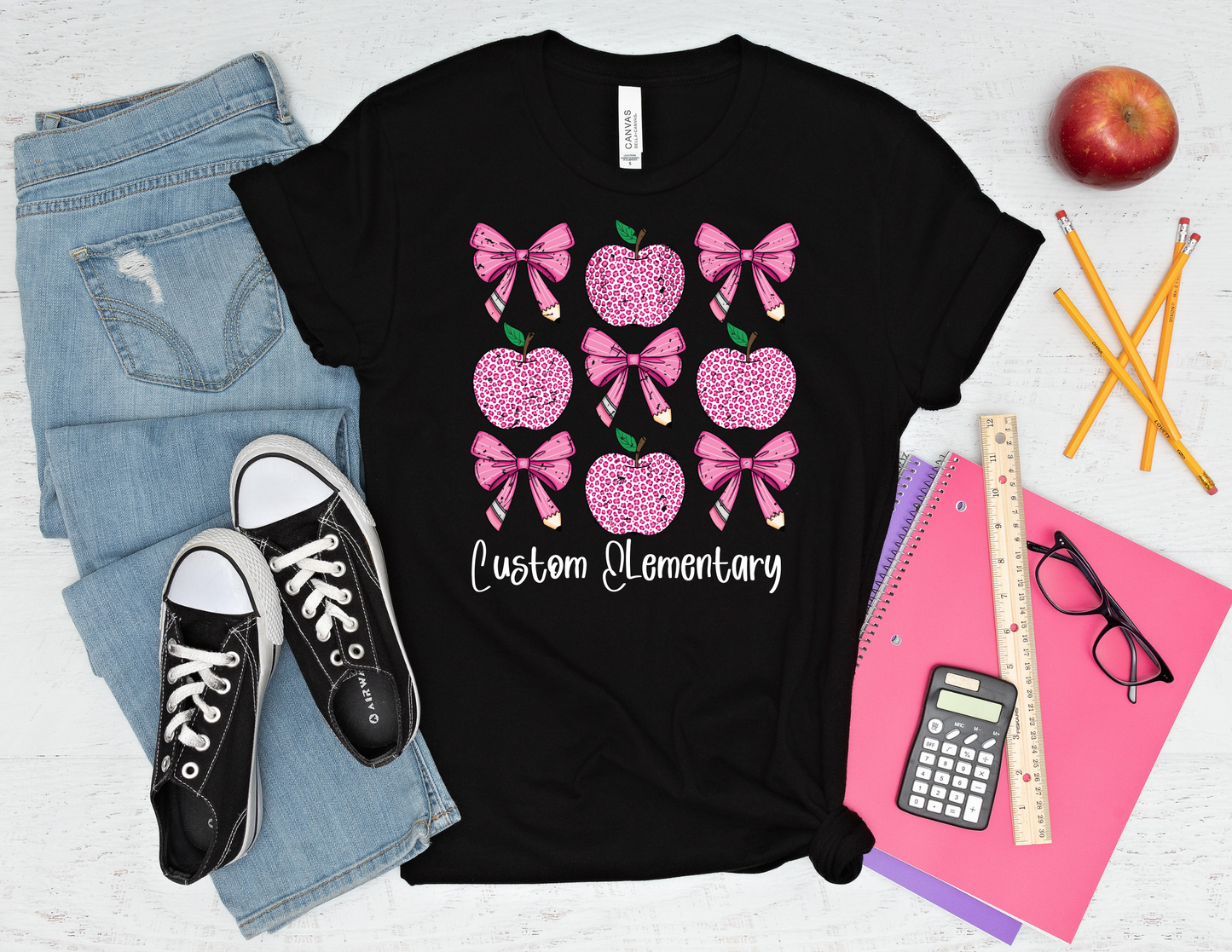 Pink Bows / Custom